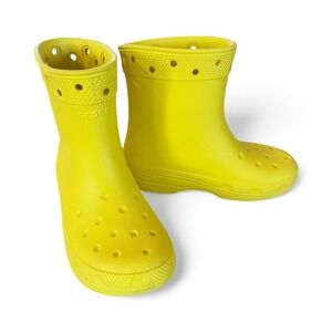 Boys Crocs Classic Boots Yellow Size 2